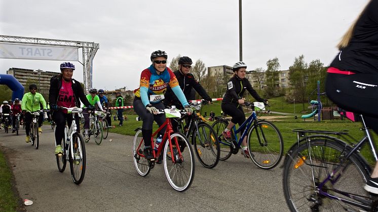Cykelfest i Gårdstensdalen lördag 7 maj