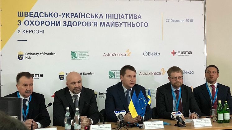 Sigma presented IT solutions at a conference on cancer care in Ukraine