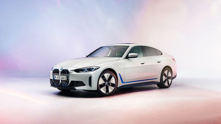 En første kikk på helt nye BMW i4