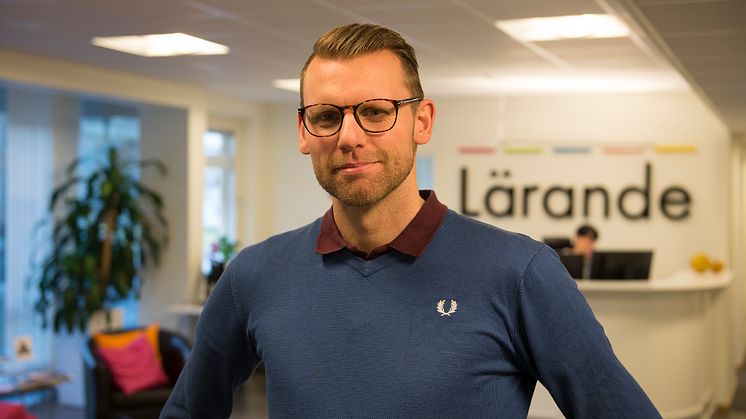 Ole Lidegran, IT-chef på Lärande i Sverige med säte i Norrköping. 