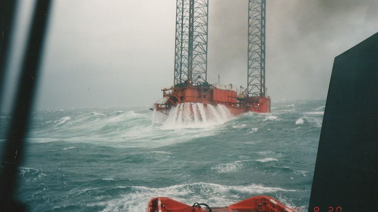 Accommodation rig West Gamma 1990