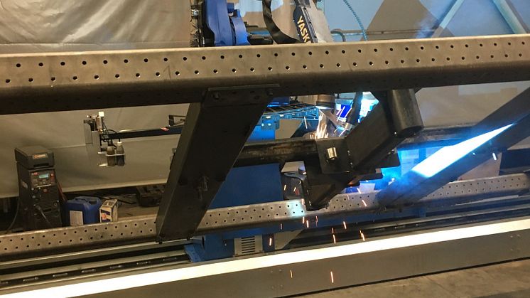 Ny robotsvets i produktionsanläggningen