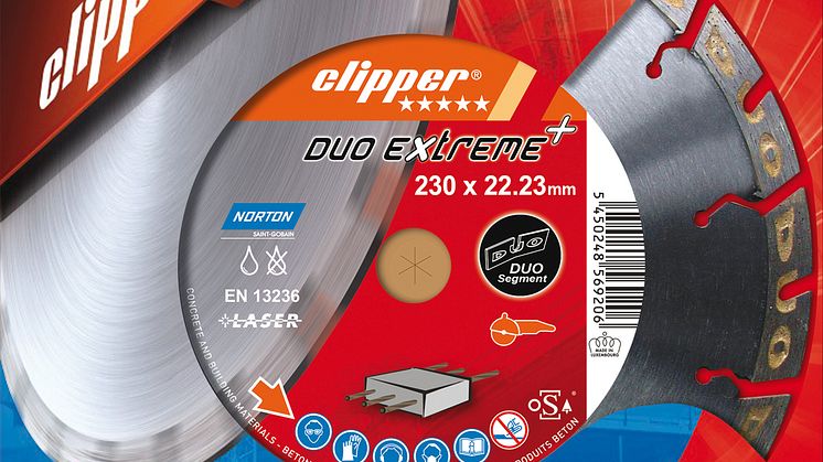 Duo Extreme+ Diamantklinga - Förpackning