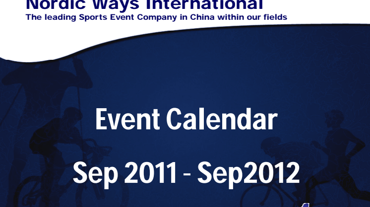 Nordic Ways 2012 Event Schedule