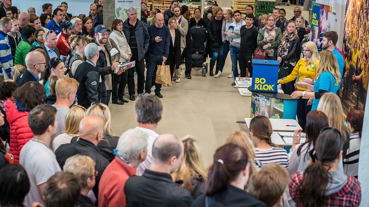 BoKlok hann med tre säljstarter trots kort vecka