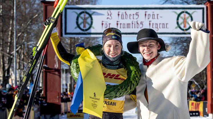 Ida Dahl won Tjejvasan 2023