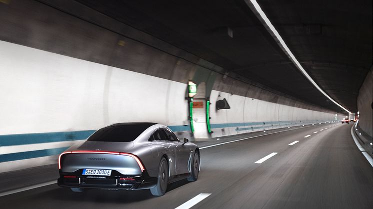 Mercedes-Benz VISION EQXX slog rekord i energieffektivitet