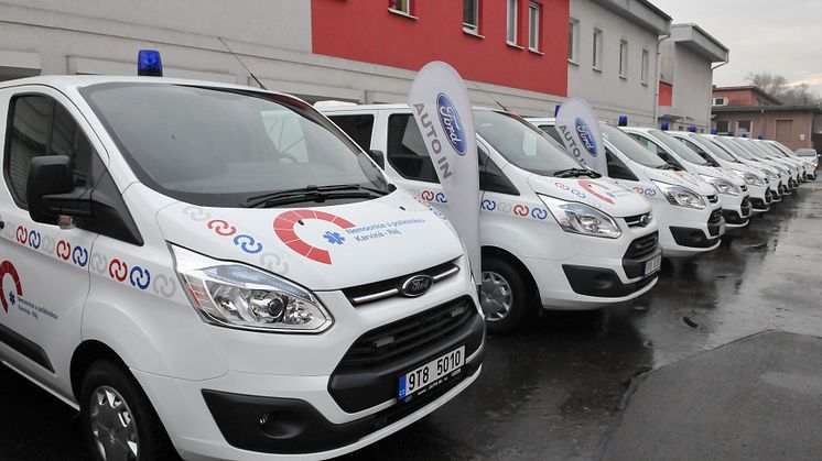  Český Ford se prosazuje jako dodavatel sanitek