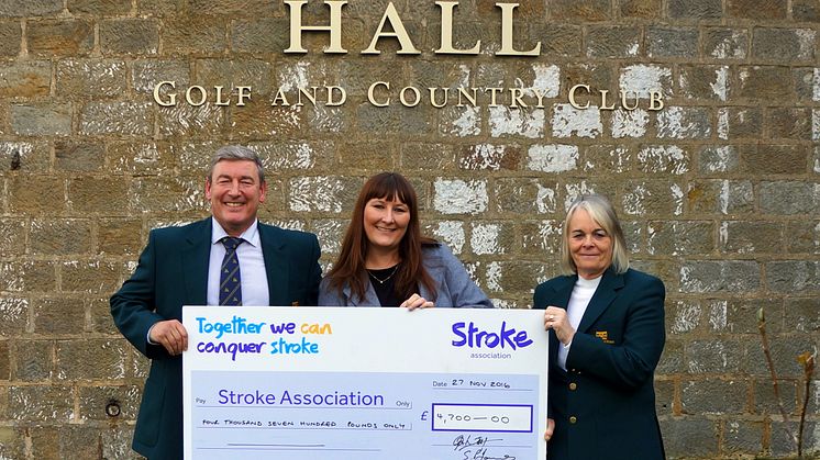 Cookridge Hall Golf Club tees off for the Stroke Association