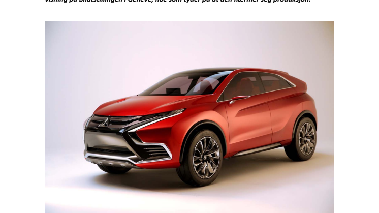 Mitsubishi viser ny ladbar hybrid - neste ASX?