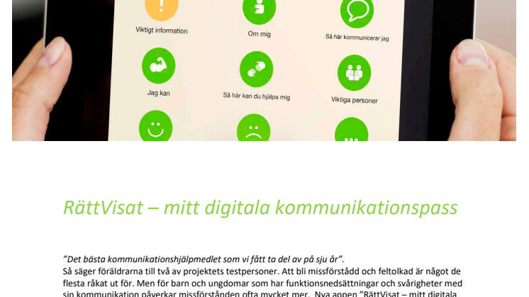 Webbinarium: RättVisat – mitt digitala kommunikationpass