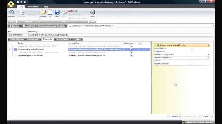 Filmen om AUDITsolution™ 