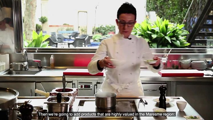 Carme Ruscalleda, an internationally renowned chef with seven Michelin stars