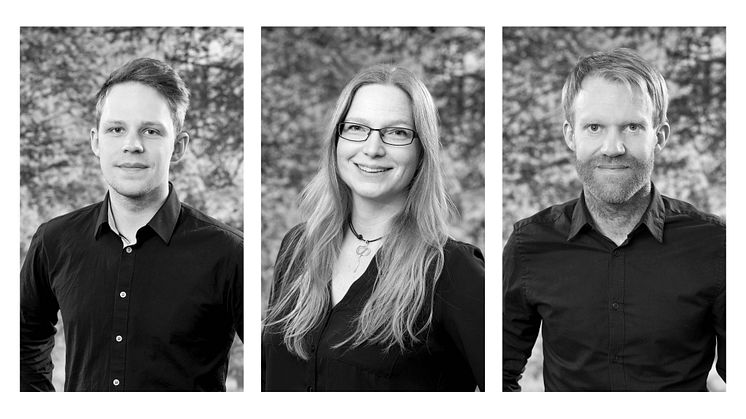 Felix Ek, sakkunnig transportnäringen, Beatrice Torgnyson Klemme, vd, ﻿﻿Ulf Troeng, sakkunnig styrmedel BioDriv Öst.