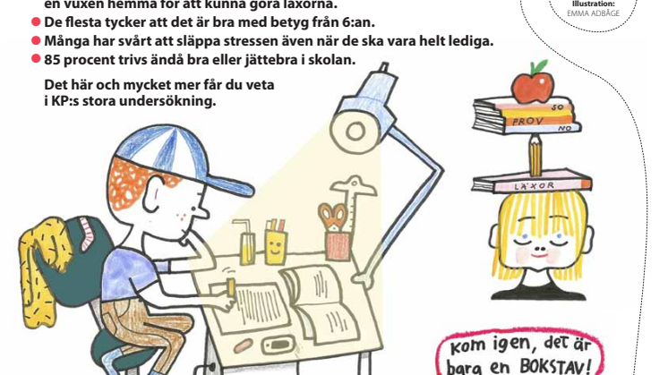 Kamratpostens undersökning om stress - sep 2015