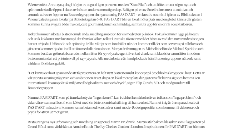 Ingen konst på Biblioteksgatan i höst