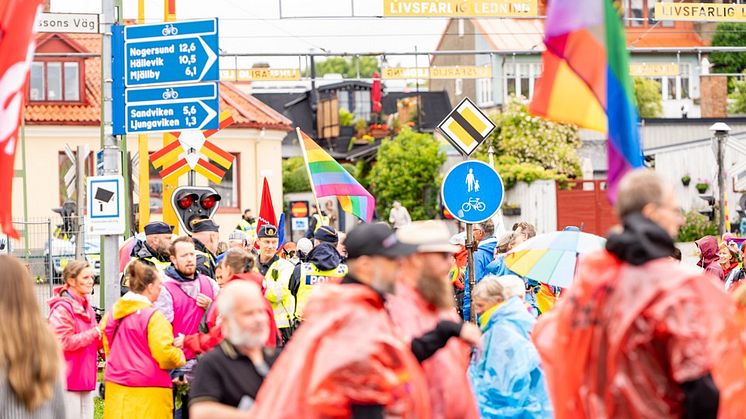 Prideparad på Killebom 2024