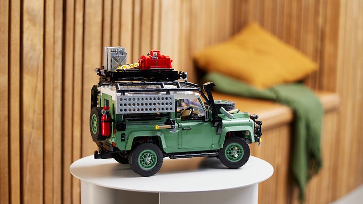 Bygg ditt eget eventyr: Lansering av LEGO Icons Classic Defender 90-sett
