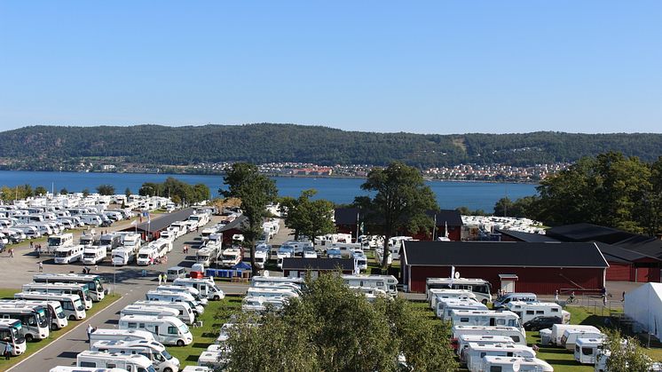 Välbesökt camping
