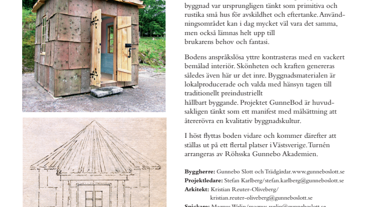 Friggebod från Gunnebo Slott och Trädgårdar