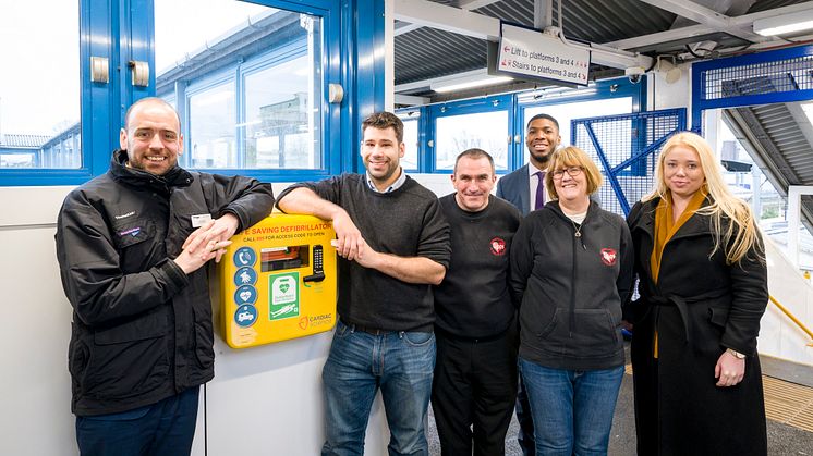 Defibrillator at Welwyn Garden City