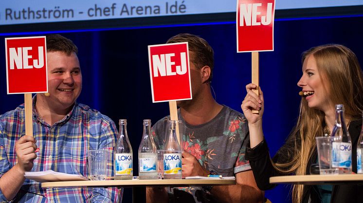 Ungdomsförbunden frågas ut om kulturpolitik i Almedalen