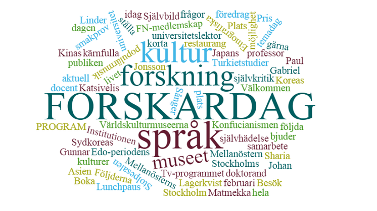 Populärvetenskaplig forskardag