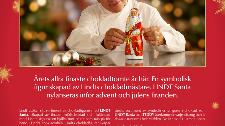 Lindt Santa