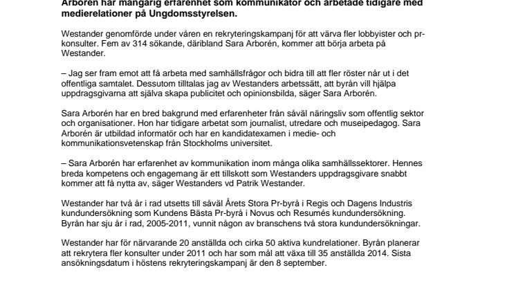 Westander värvar från Swedbank