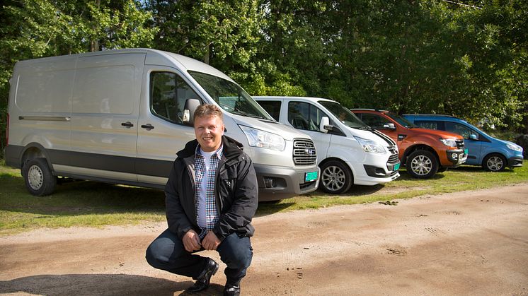 Ford – ledende innen sikkerhet på nyttekjøretøy.
