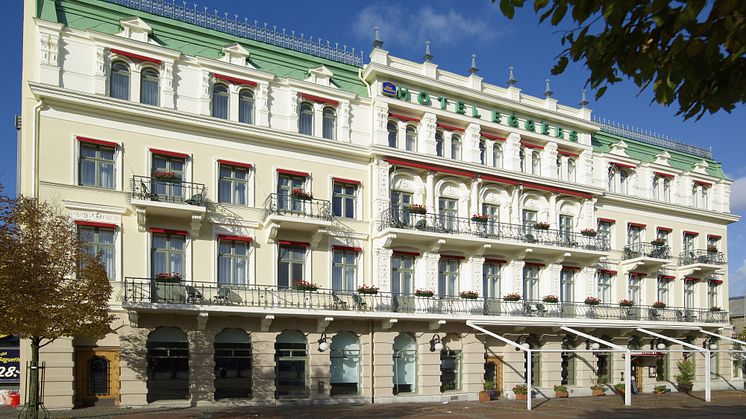 Hotel Eggers lyser upp