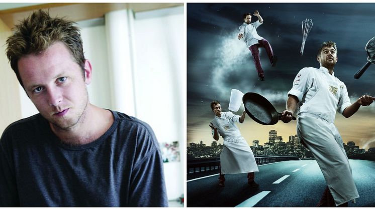 Kan vinne internasjonal kokebokpris: Andreas Viestad og Flying Culinary Circus 