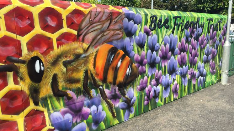 Falmer station mural