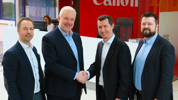 Canon og Posten Norge med strategisk samarbeid