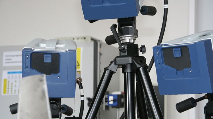 3D-Laser-Schwingungsmessplatz im Labor für Maschinendynamik und lärmarme Konstruktion. © TH Wildau / Bernd Schlütter