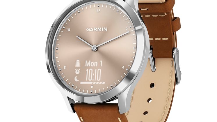 vívomove HR Premium Silber Gold Hellbraun 