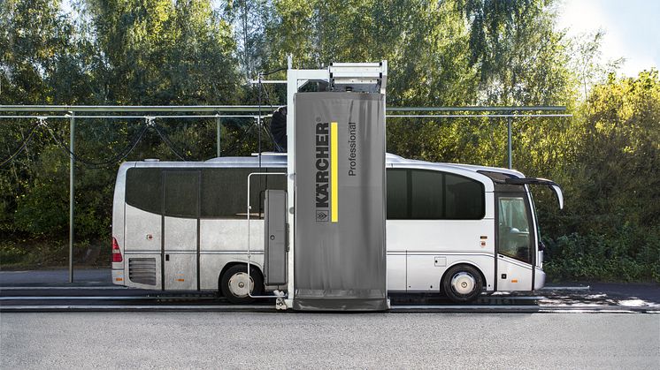 Tilläggsprogrammet för snabbtvätt gör att ett fordon kan lämna tvätten efter att portalen svept över den en gång.