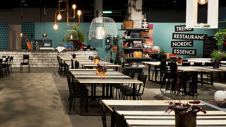 Formex Trend Restaurant offers a fantastic combination of interior design and food