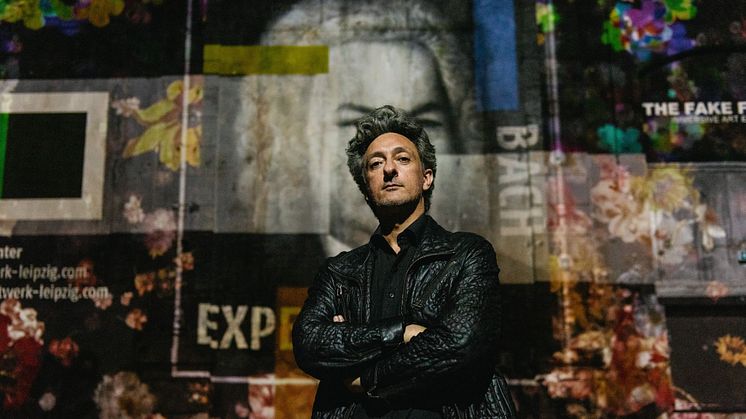 Künstler Stefano Fake - BACH Experience im Kunstkraftwerk Leipzig 