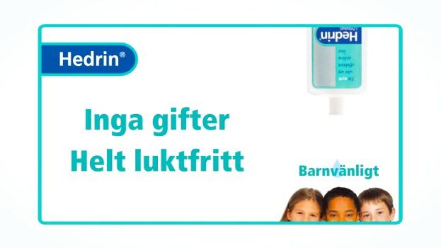 Hedrin - mot huvudlöss, TV Sweden 090115