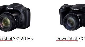 Dokumentera allt med nya Canon PowerShot SX520 HS och PowerShot SX400 IS