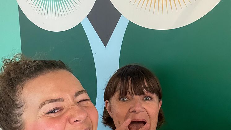 Chris Lundevall og Emilie Marí Marlow selfie