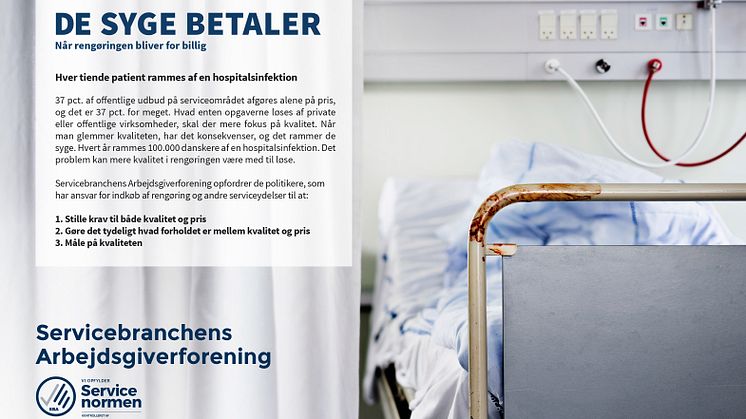 De syge betaler - når rengøringen bliver for billig
