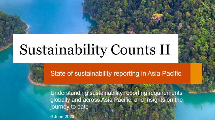 Sustainability Counts II - State of sustainability reporting in Asia Pacific