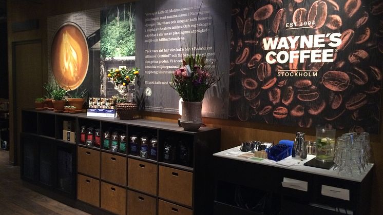Wayne´s Coffee öppnar i Malmö Västra Hamnen