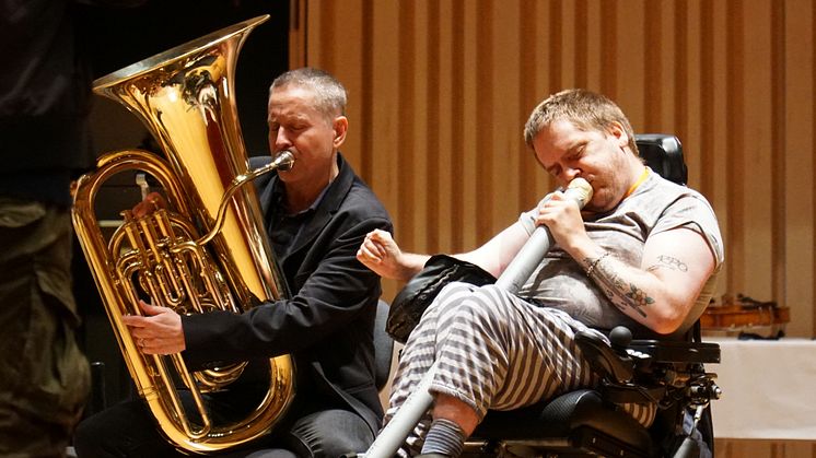 Bild från ett av ShareMusics tidigare labb. Foto: ShareMusic & Performing Arts