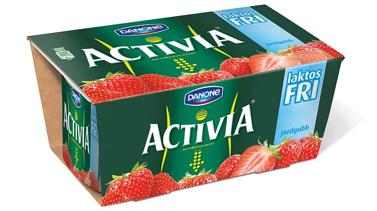 Activia Laktosfri Jordgubb