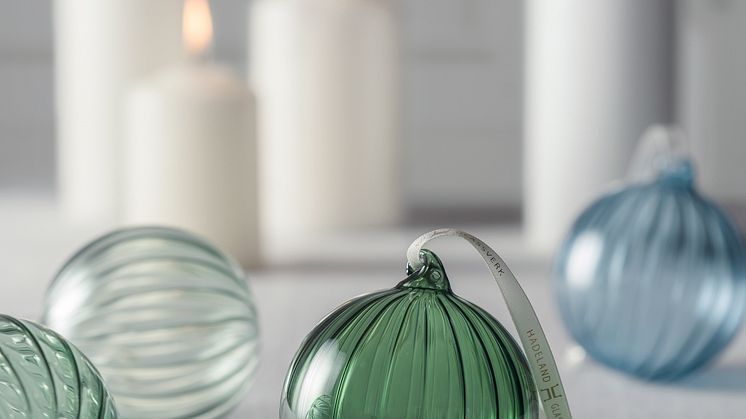 NYHETER - Munnblåste julekuler