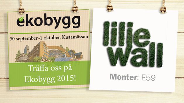 Liljewall arkitekter på Ekobyggmässan
