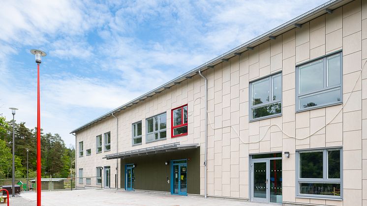 Förskolan Den röda tråden i Farsta. SISAB